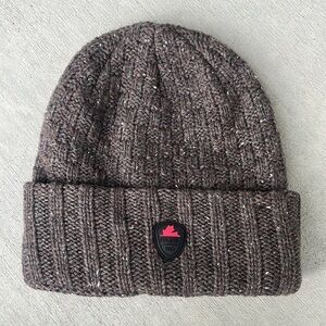 Pajar Knitted Beanie Winter Hat Brown Men's One Size NWOT